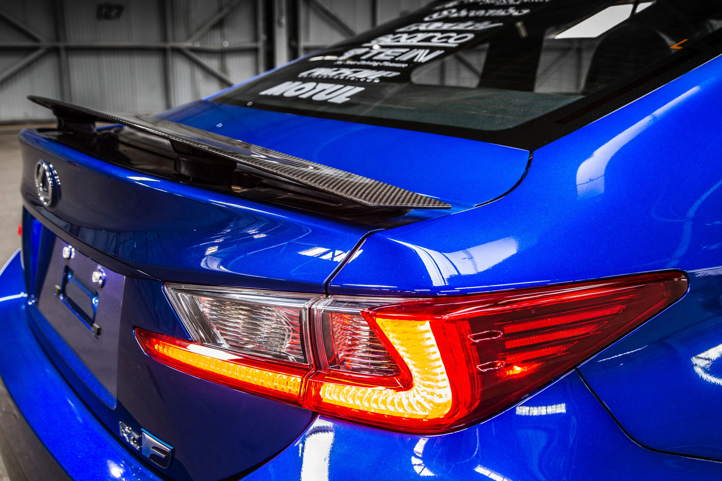 Carbon fiber elements are coupled with an Evasive Motorsports bodykit
