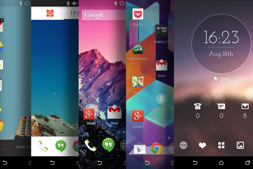 Five of the best: Android launchers