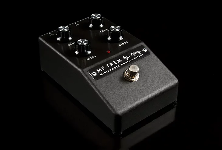 The Moog MF Trem has been based around a balanced modulator and sub-audio VCO
