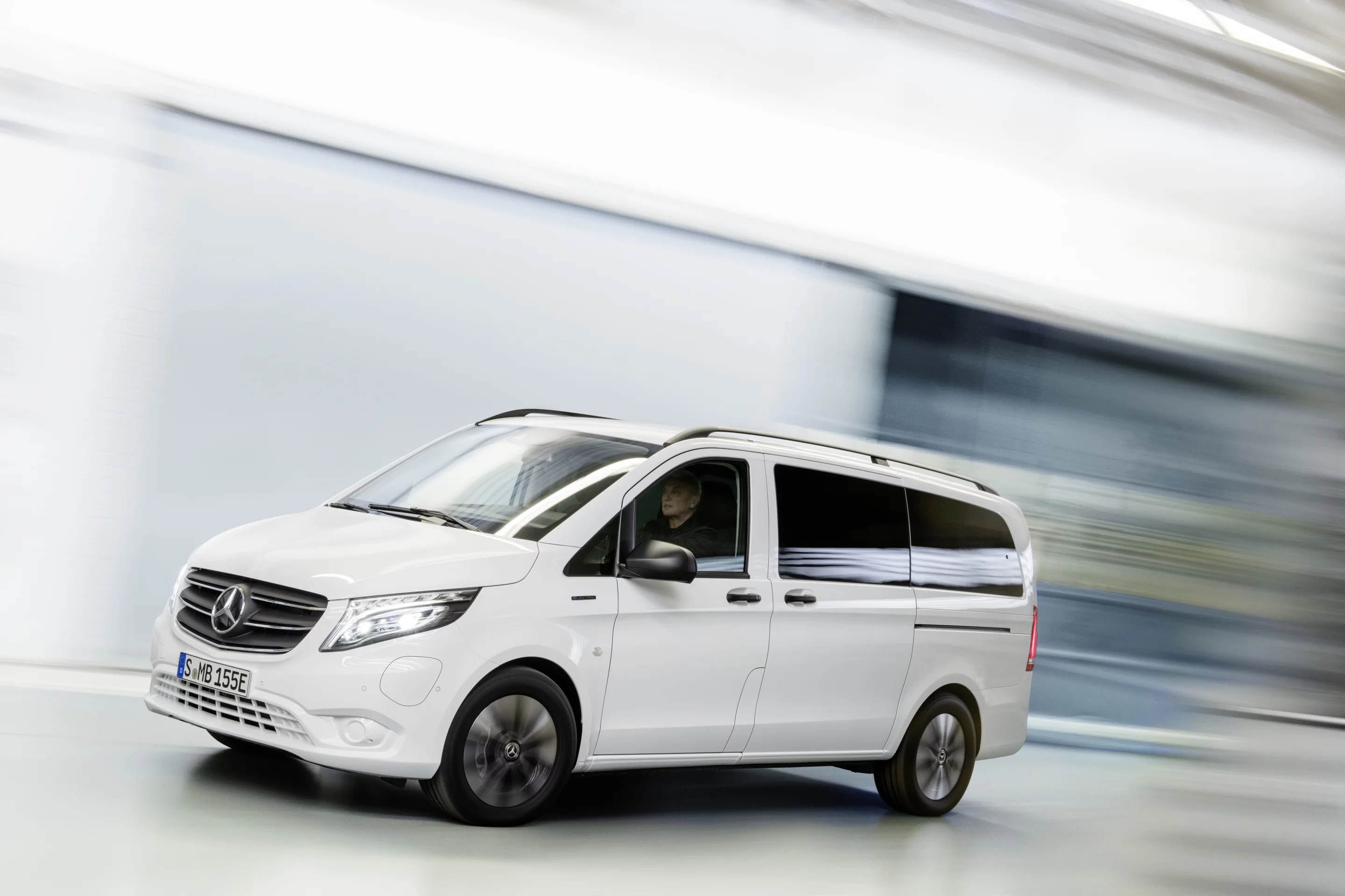 The eVito Tourer offers a zero-emissions service van option with more than 260 miles of estimated range