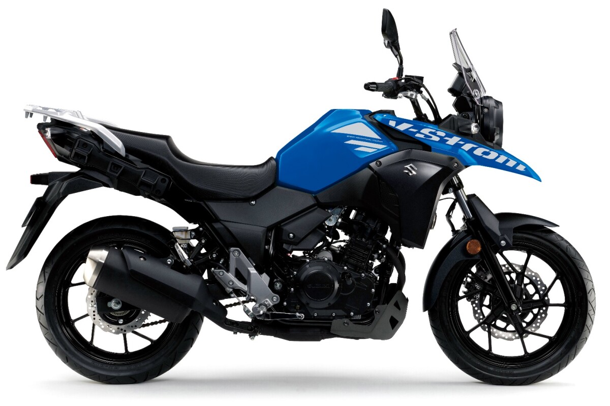 Suzuki V-Strom 250 ABS: long range soft-road touring for the shawties