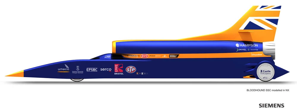 An artist's impression of BLOODHOUND
