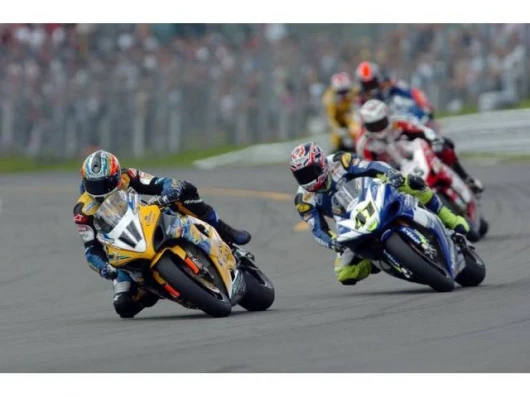 Race one and Corser leads Haga and Laconi