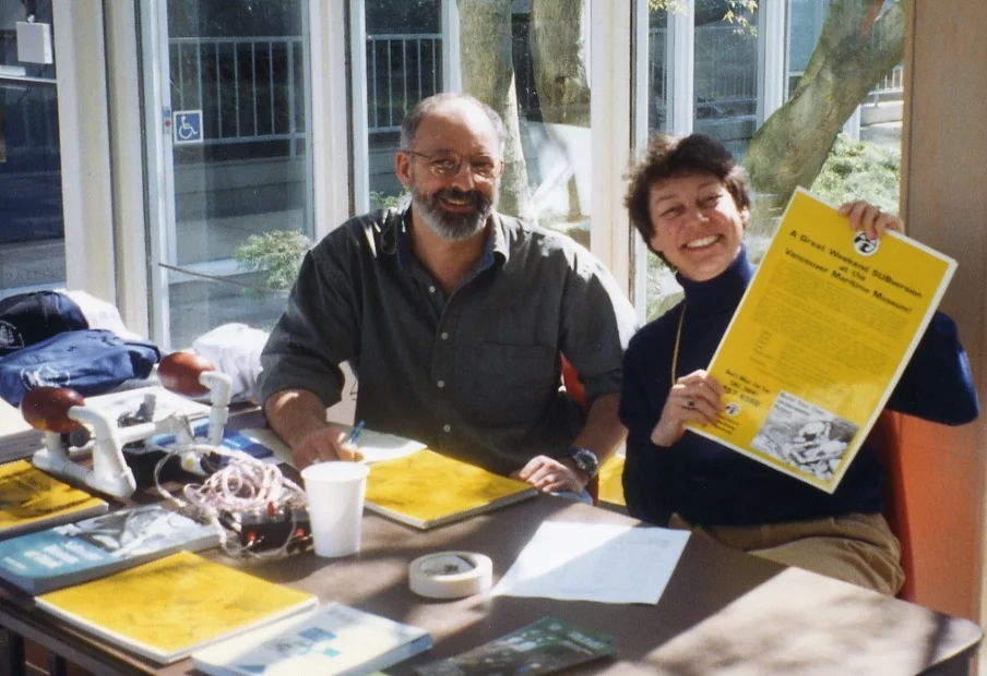 "Build Your Own Underwater Robot" authors Harry Bohm and Vickie Jensen (Photo: Vickie Jensen)