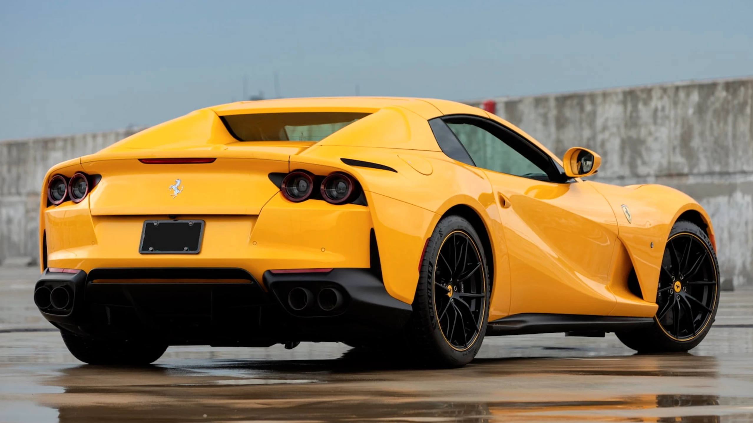 This 2021 Ferrari 812 GTS sold for $770,000 at Mecum's 2022 Kissimmee sale on 15 January 2022