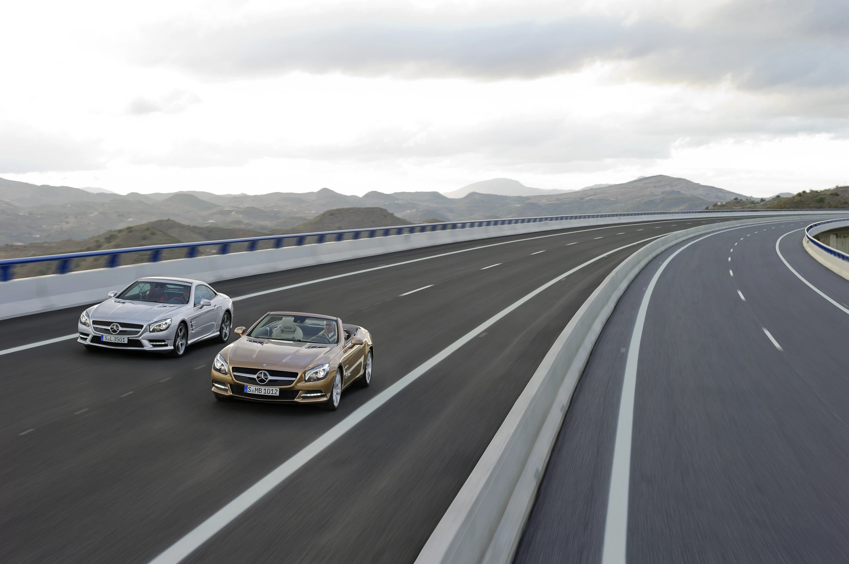 The Mercedes-Benz 2013 SL class