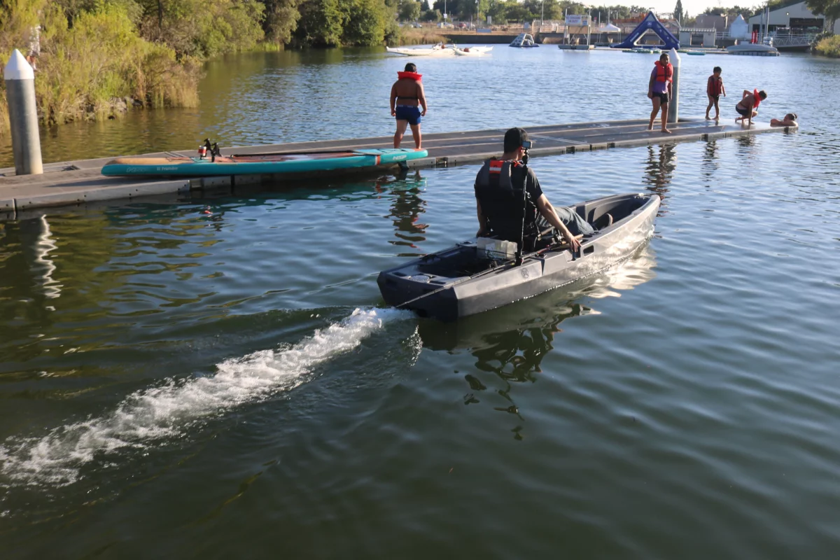 The FlexJet electric jet drive will make its first appearance in the FlexJet Kayak, with applications in other watercraft planned for the future