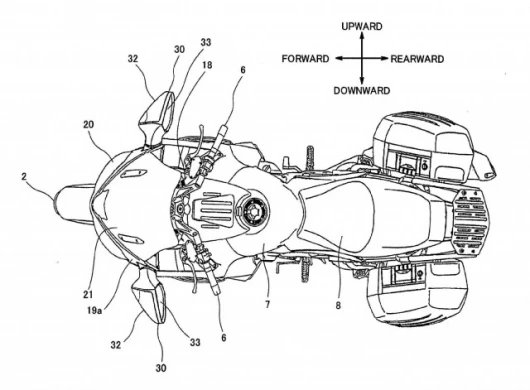 Top down view of the next generation ZX1400
