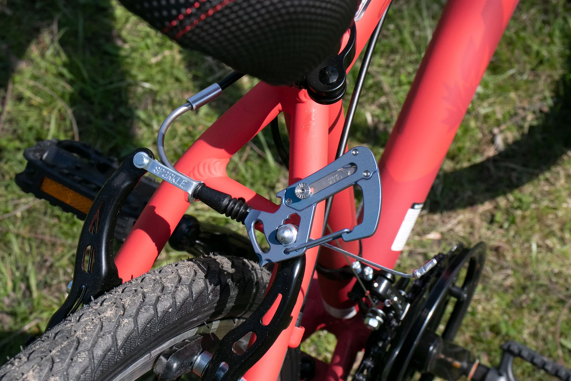 The Mul.Ti.Biner 2.0's hex-wrench holes are handy for bike maintenance