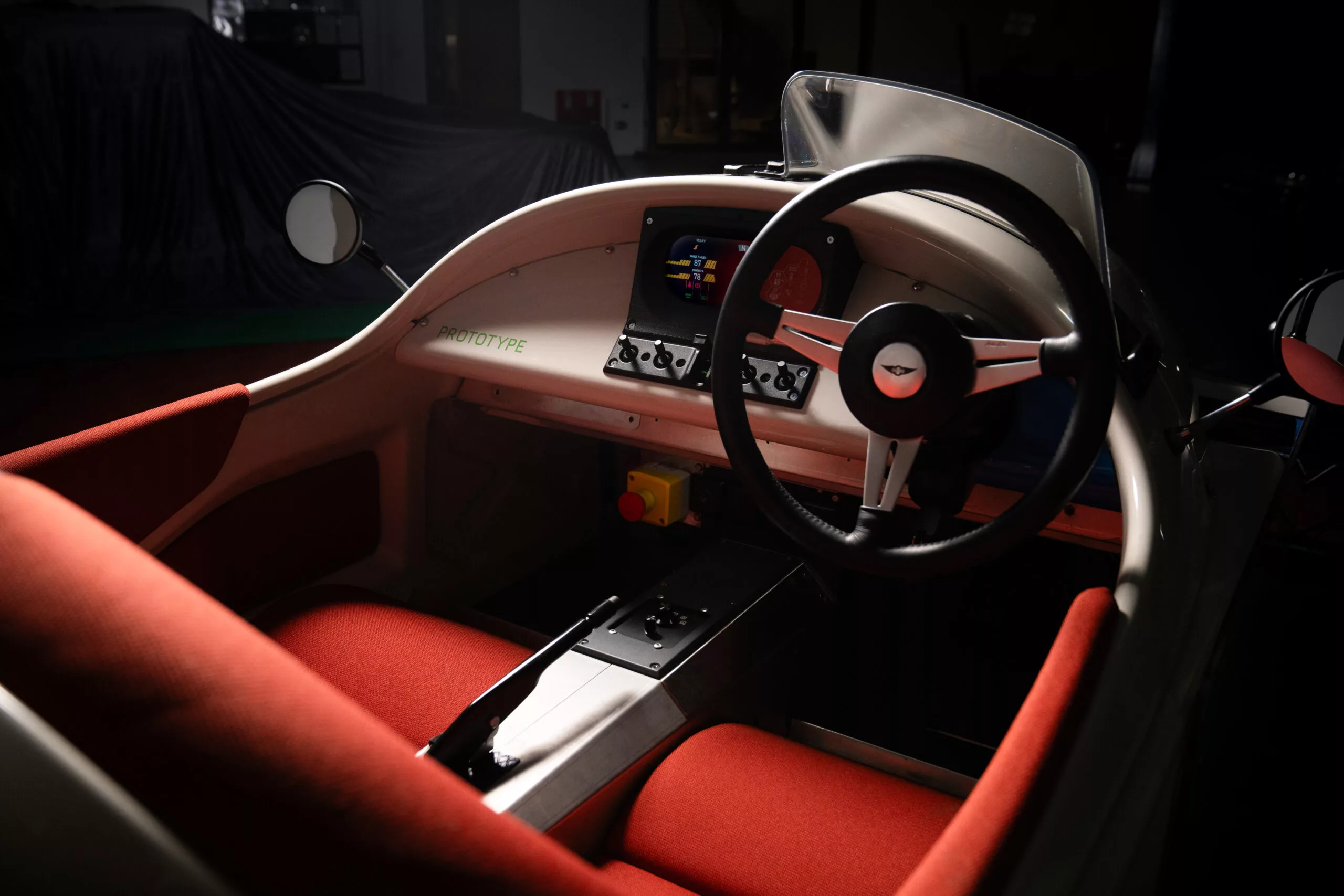 Luxury and comfort are not important aspects at this stage of development