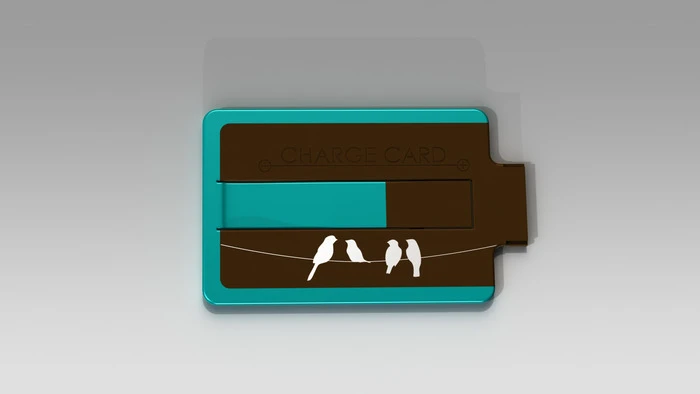 The limited edition ChargeCard for backers who pledge US$30