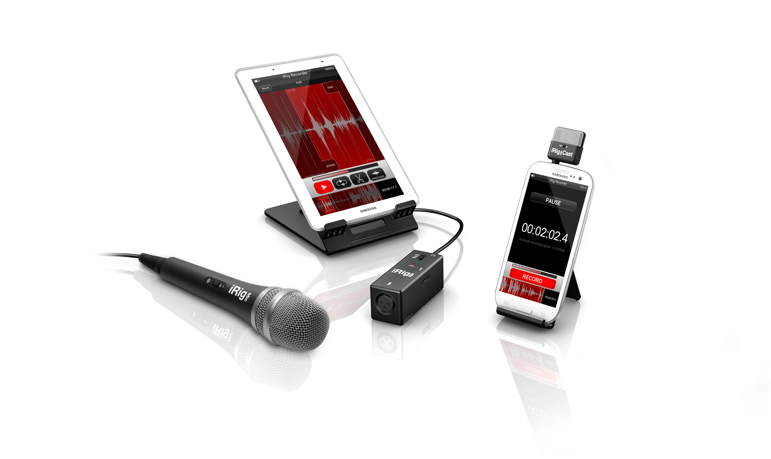 IK Multimedia has announced the launch of its first app for Android, the iRig Recorder