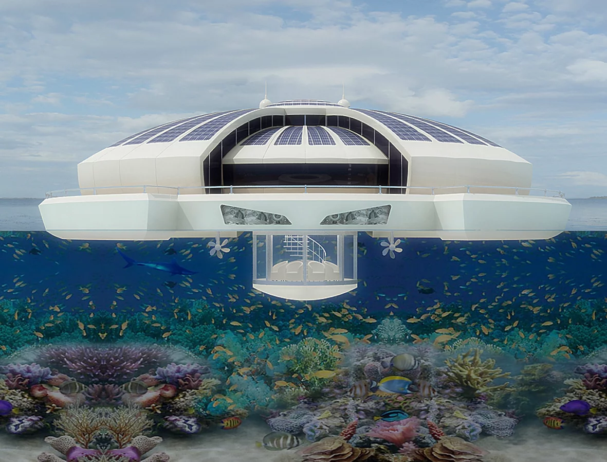 Michele Puzzolante's Solar Floating Resort