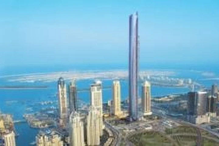 Dubai's ultra-exclusive Pentominium is set to be the world's tallest residential building, at a height of 516 metres.