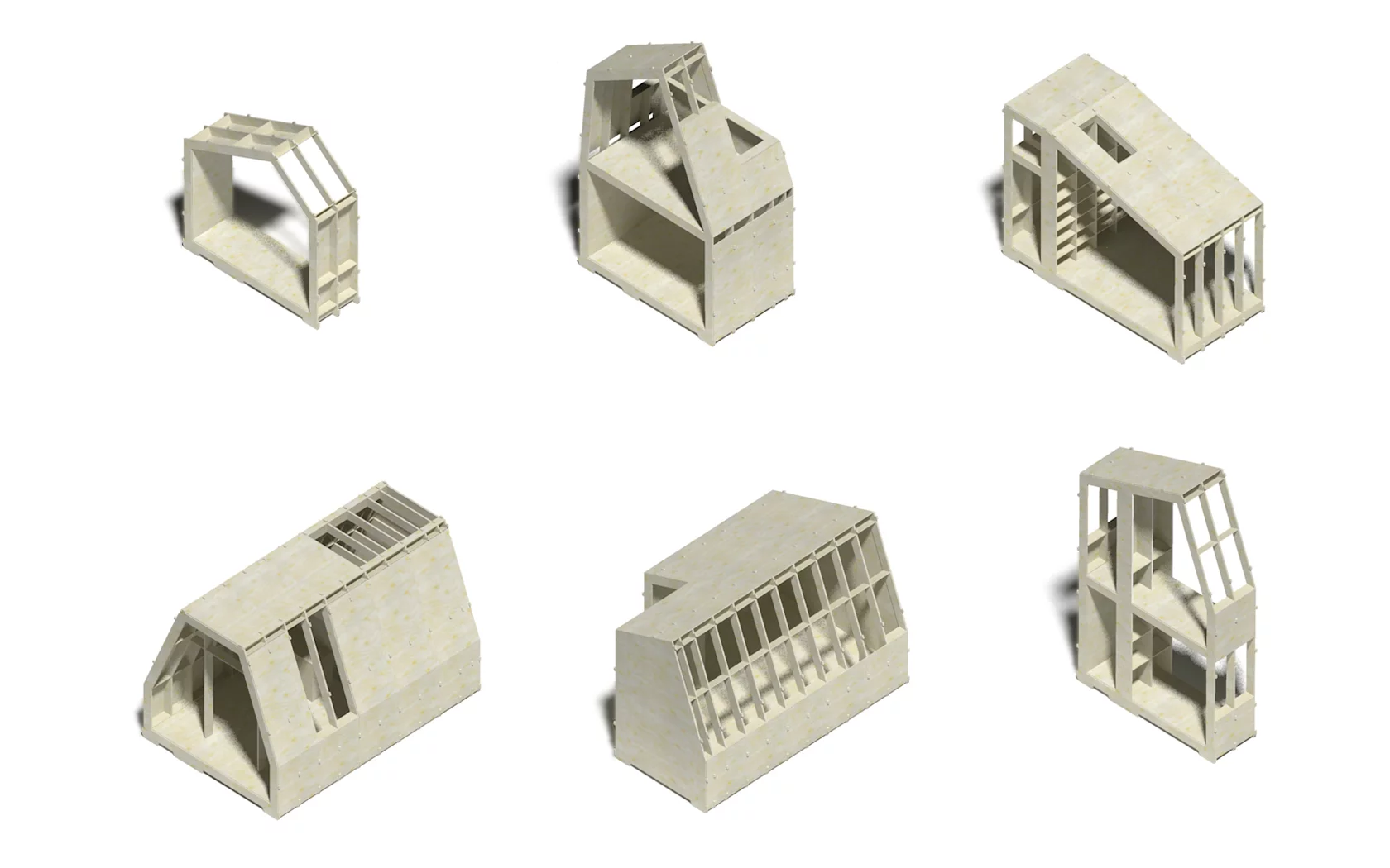 WikiHouse users can simply design a structure and download the template that can then be printed using a CNC milling machine