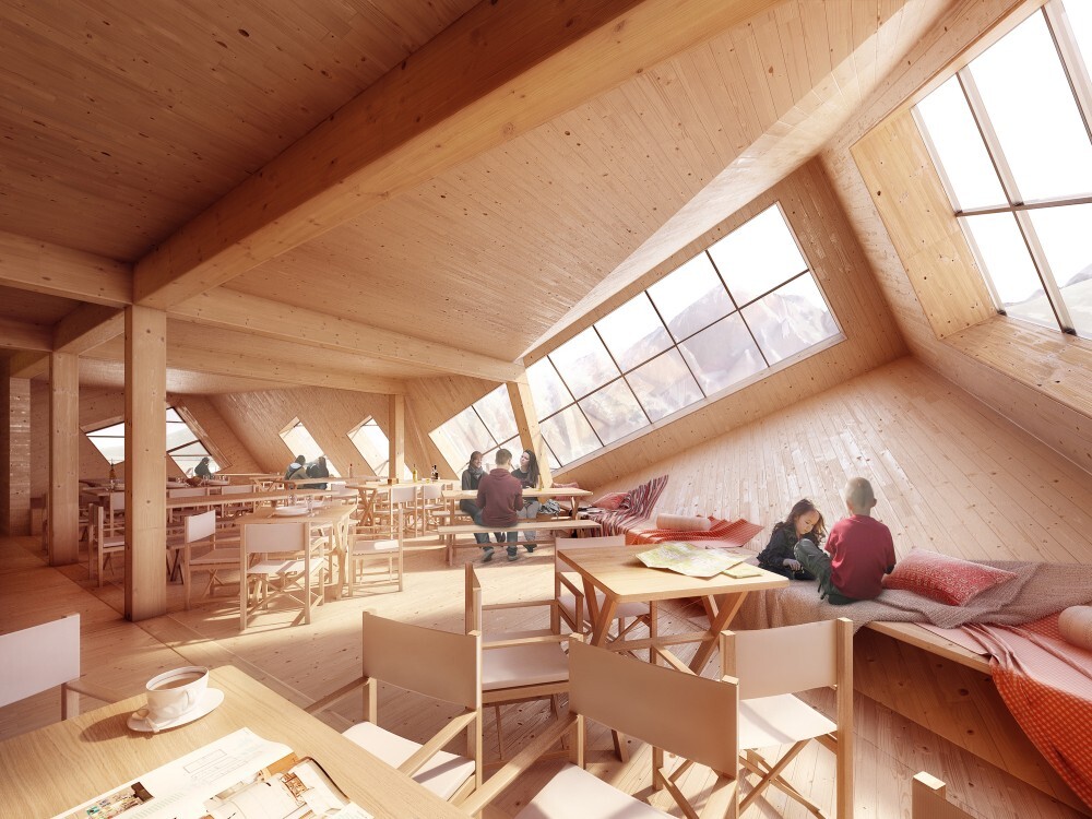 The interior comprises three main floors, plus a basement and attic (Image: Jan Cyrany/Atelier 8000)