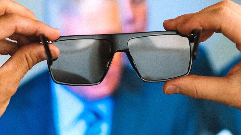 The IRL Glasses block out LED and LCD screens