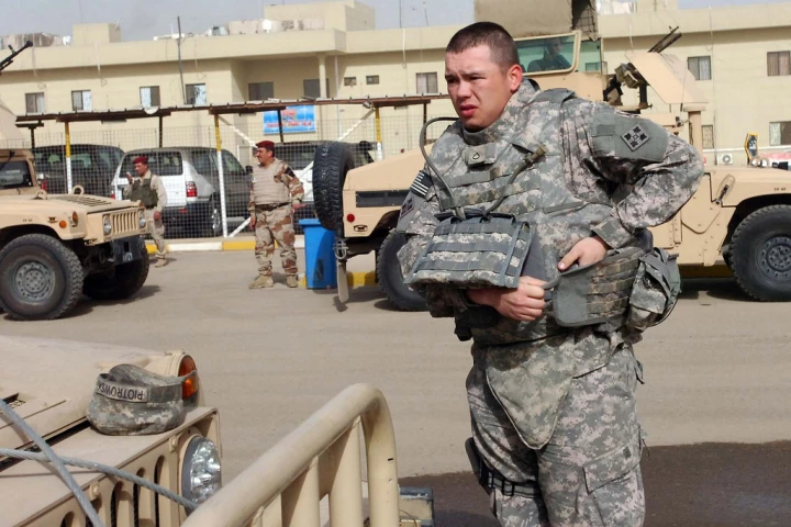 Traditional U.S. Military body armor by The U.S. Army via Flickr