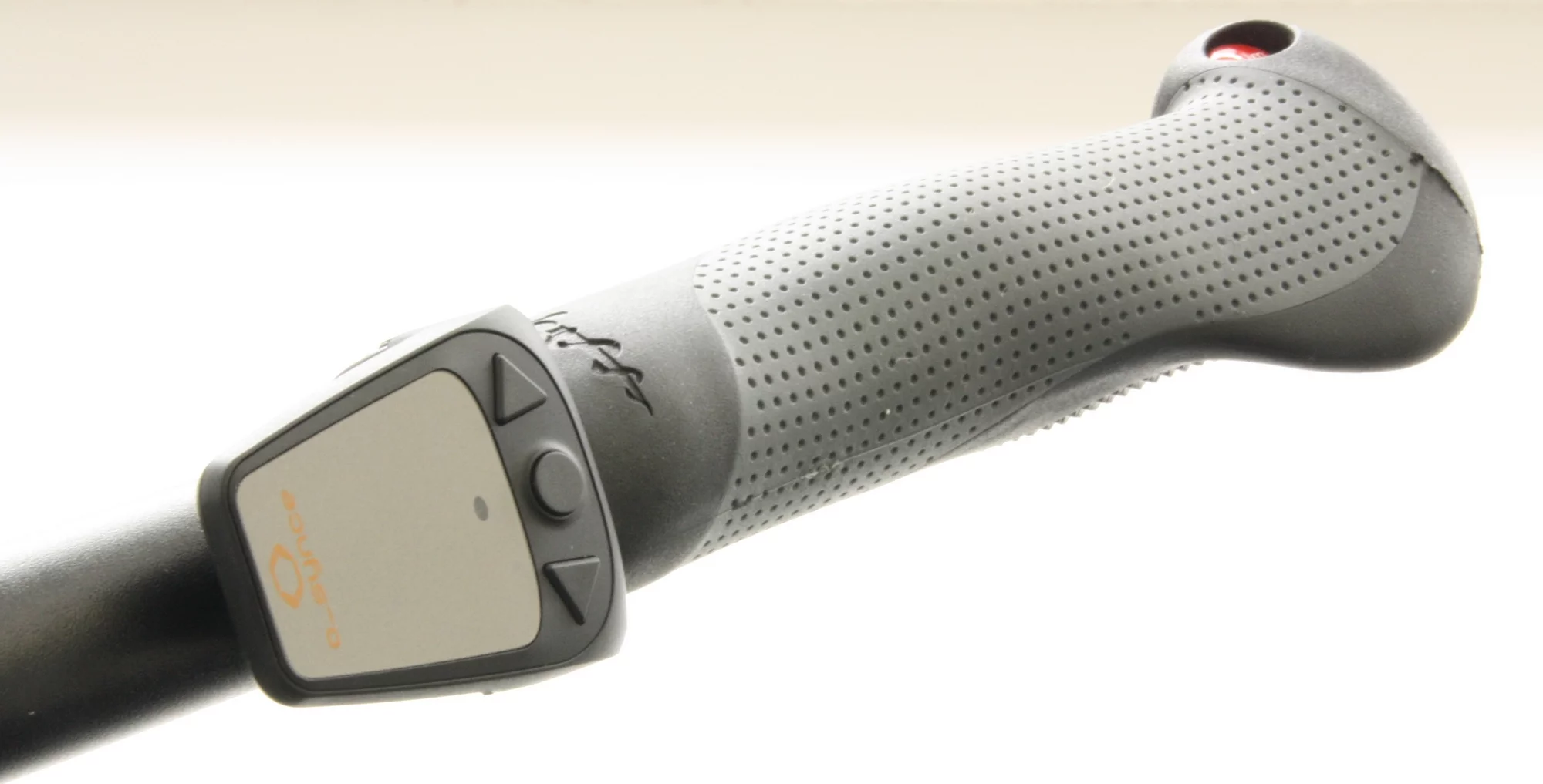 The ANT+remote provides easy reach bike computer control