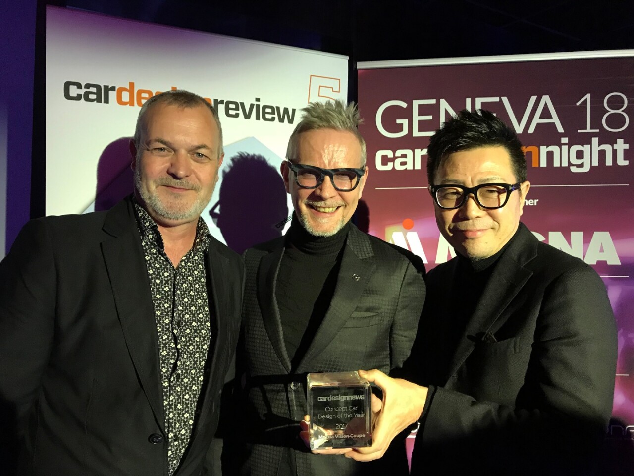 Mazda's Vision Coupe has won "Concept Car of the Year" at the 11th-annual Car Design Night on March 6, 2018. The Vision Coupe was first shown at the Tokyo Motor Show in late October, 2017, and since then it has won the "Most Beautiful Concept Car of the Year" at the 2018 Festival Automobile International in Paris in February, and now "Concept Car of the Year."