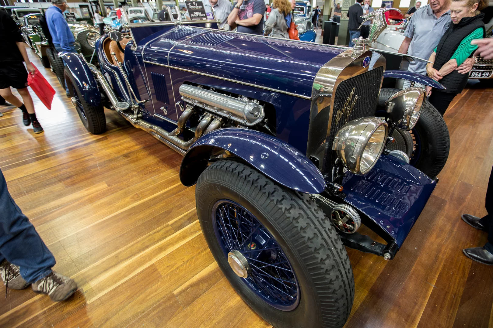 This 1923 Delage CO2 Hispano Suiza Special features original chassis, front end, rear axle and gear box (Photo: Nick Lavars/Gizmag)