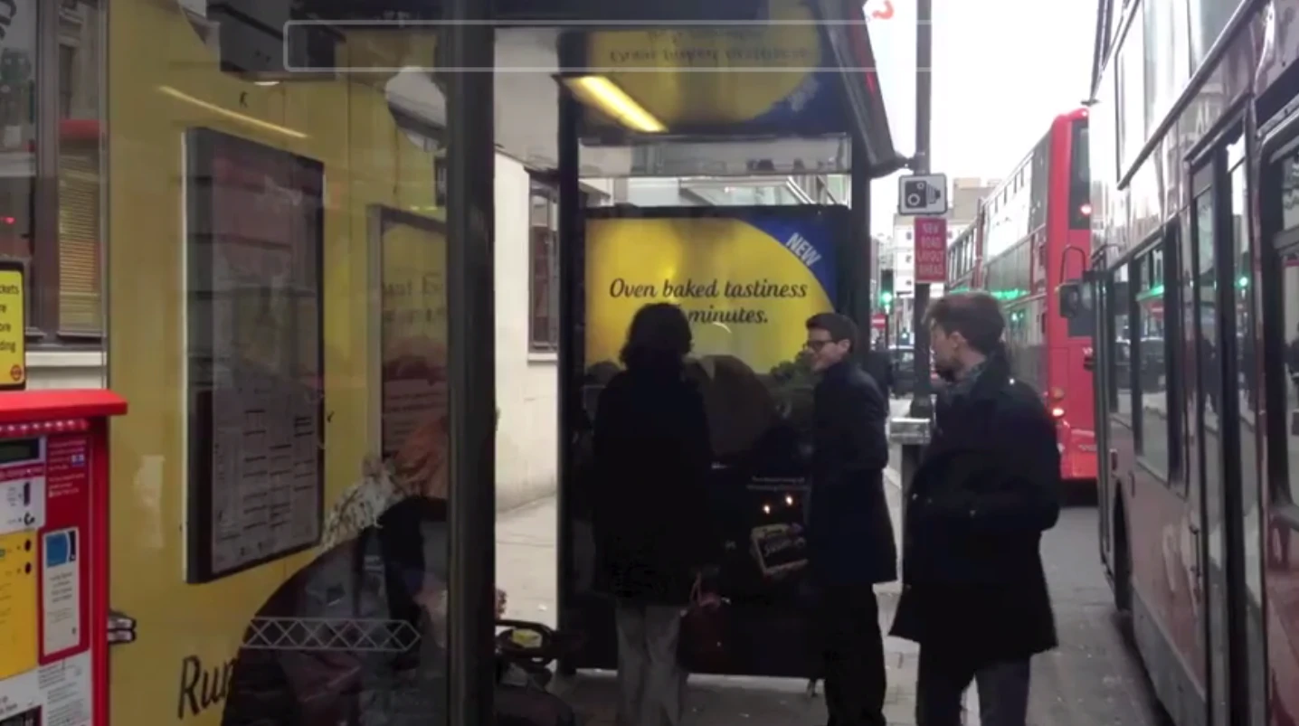 Bus shelters across the UK will smell like baked potatoes, thanks to a new advertising campaign to promote McCain's ready-baked potato