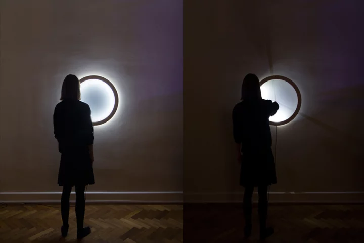 Shadowplay only reveals its secret when someone places their finger on the clock face