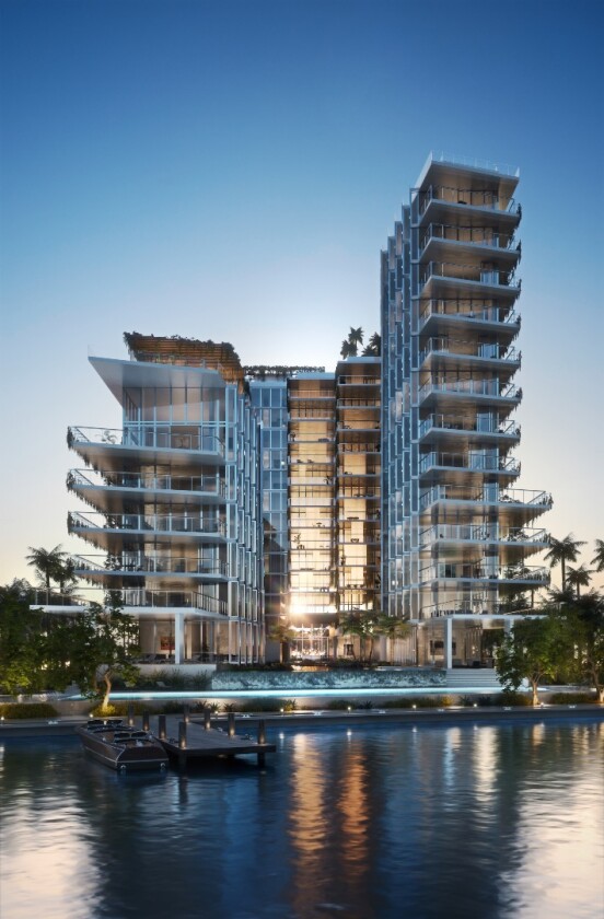 Monad Terrace is located in Miami's South Beach Bay area