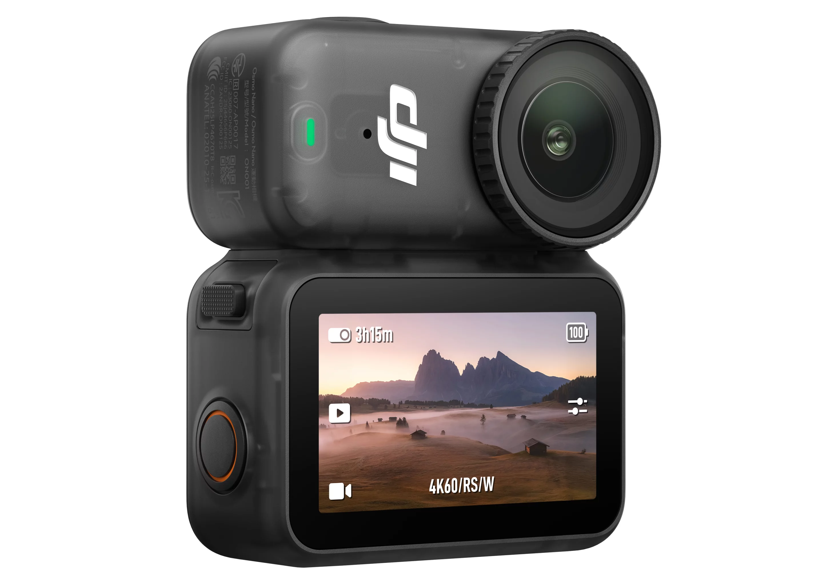 The Multifunctional Vision Dock serves as an OLED display screen, a wireless touchscreen remote, a charging station and a high-speed file transfer station