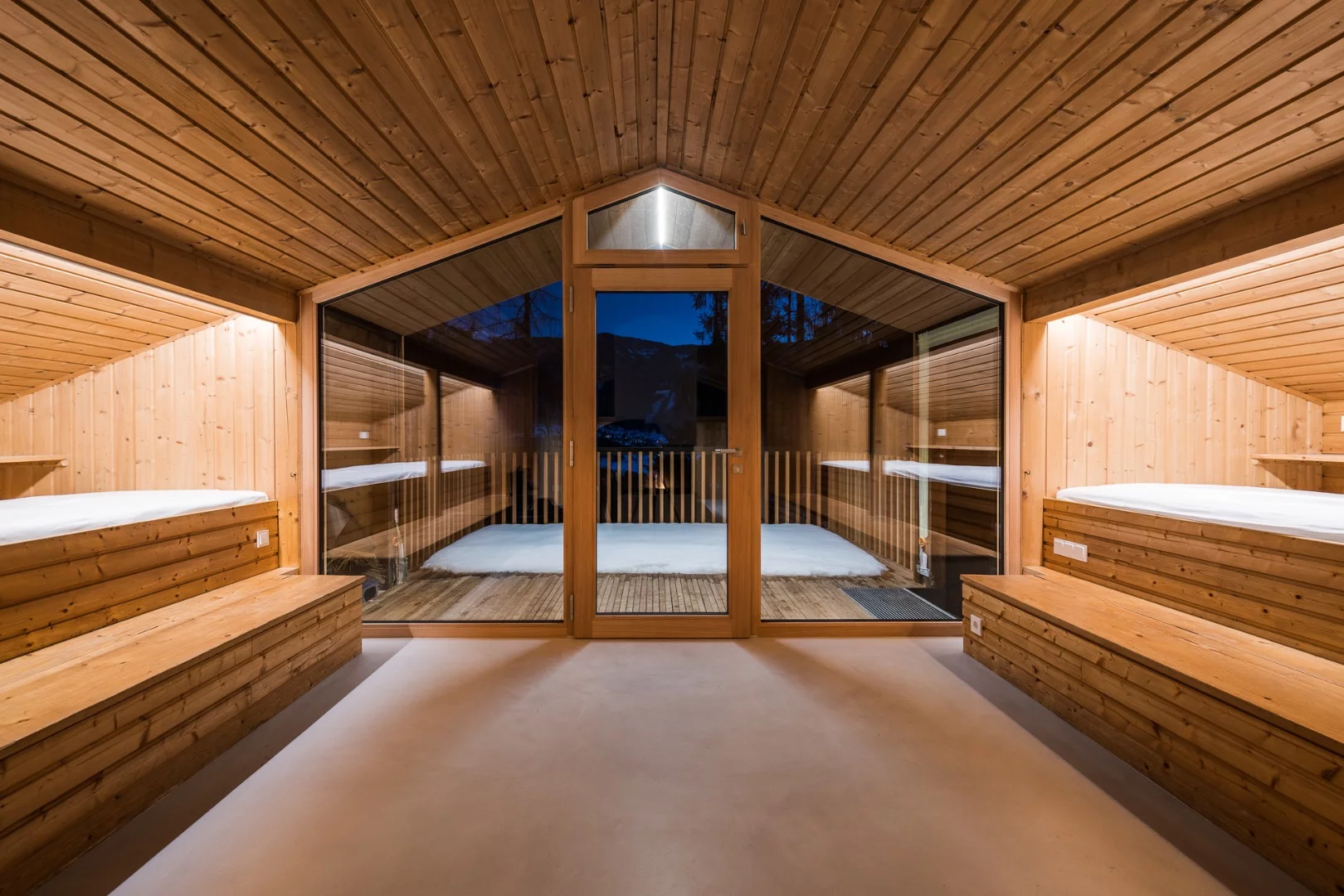 As well as packing the roof and basement with insulation, Hitthaler added an underfloor heating system, geothermal heat pump and ventilation systems to UFO