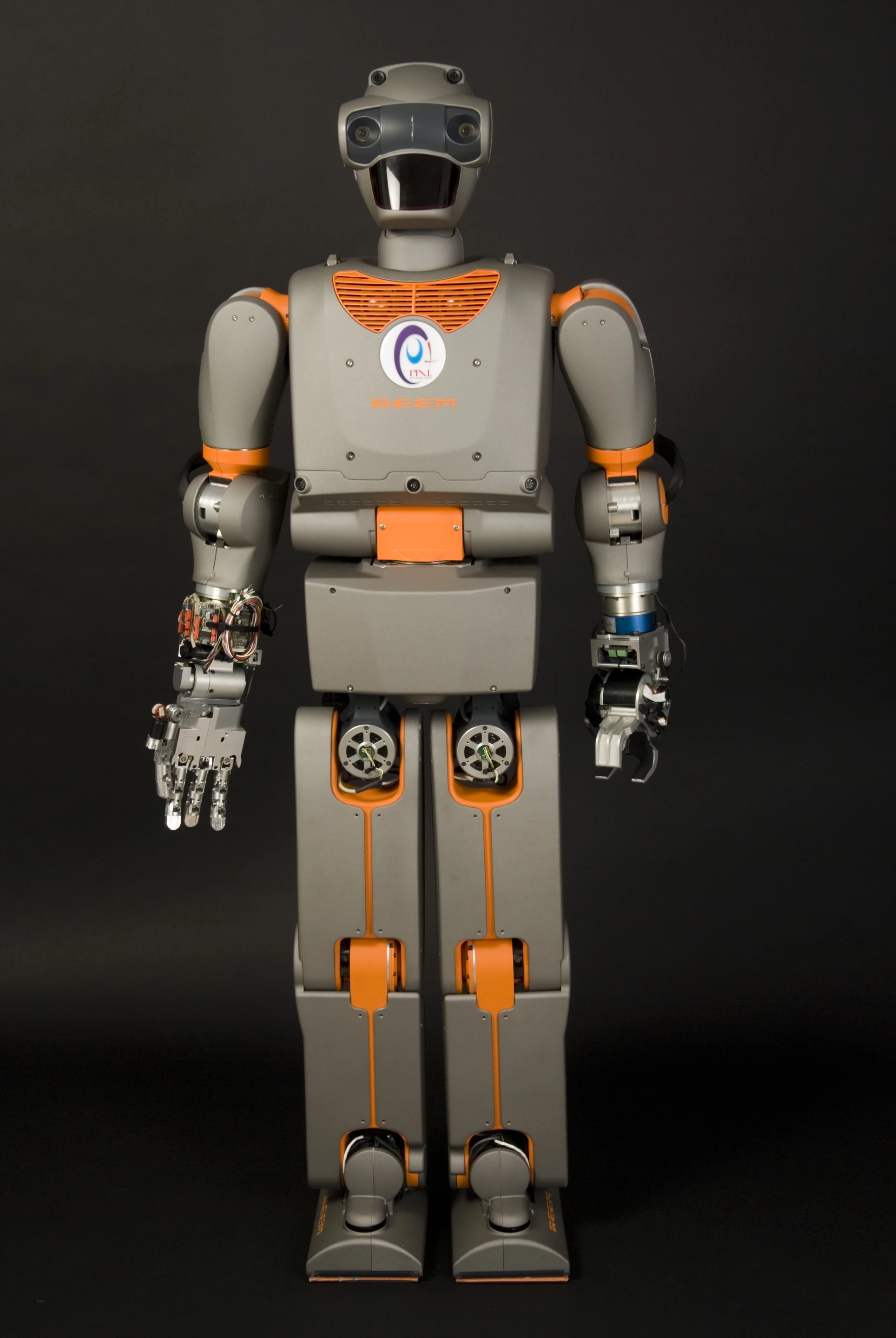 REEM-B's batteries would last up to 2 hours, or about double the operating time of Honda's ASIMO
