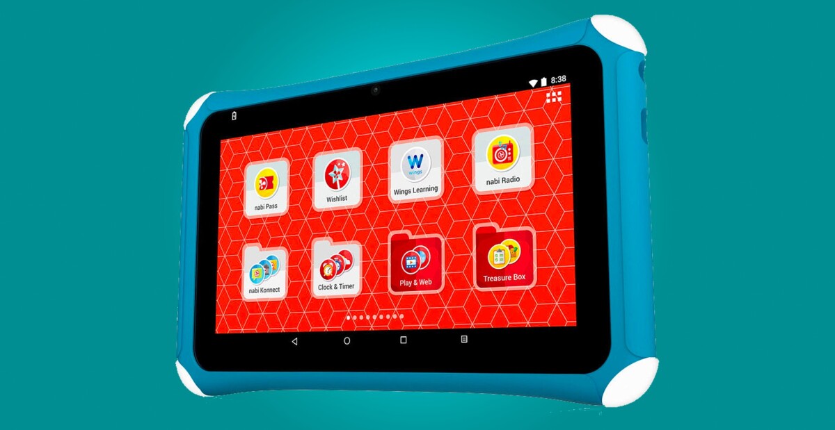 The Fisher-Price Learning Tablet is powered by Nabi, giving it good parental controls