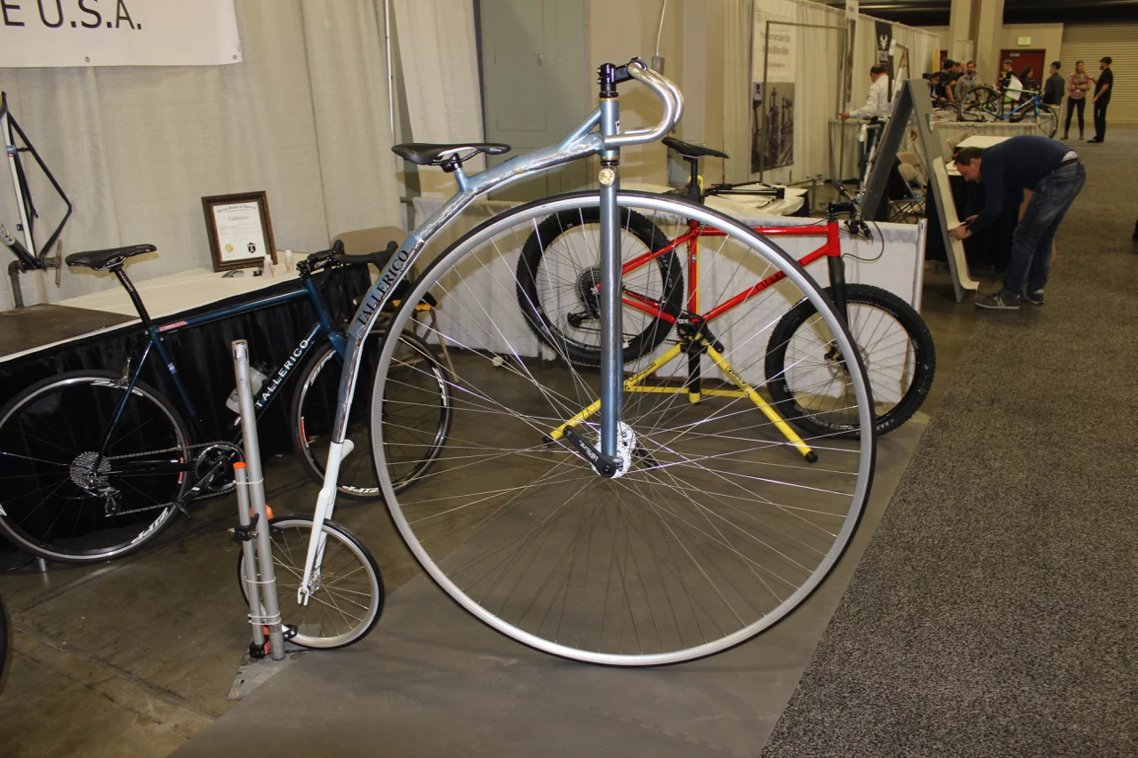 A modern-day penny farthing, from Tallerico Cycles – winner of the People's Choice award