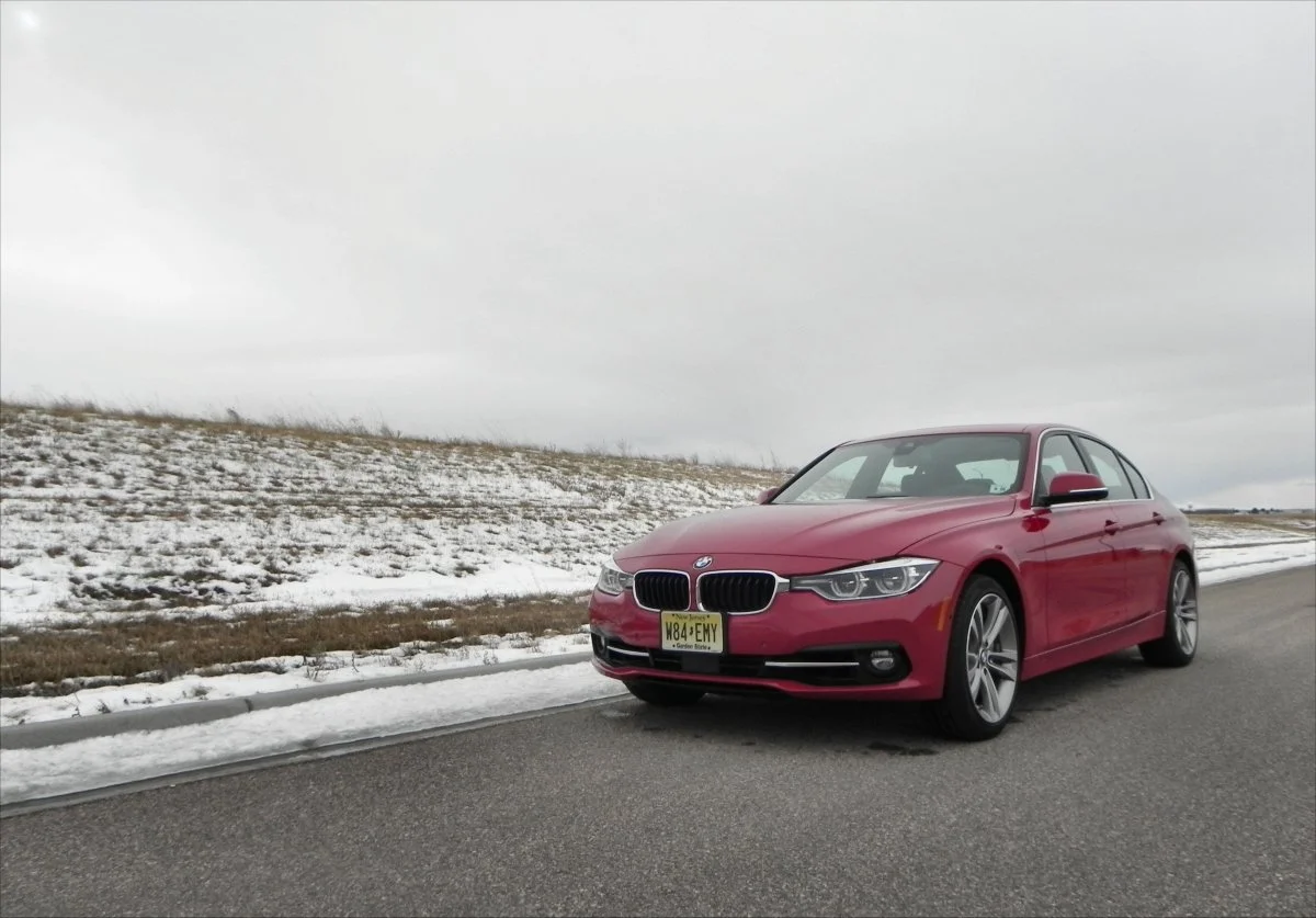 Packaging for the 3 Series begins with standard features like 17-inch alloy wheels, run-flat tires, and automatic headlights and fog lamps