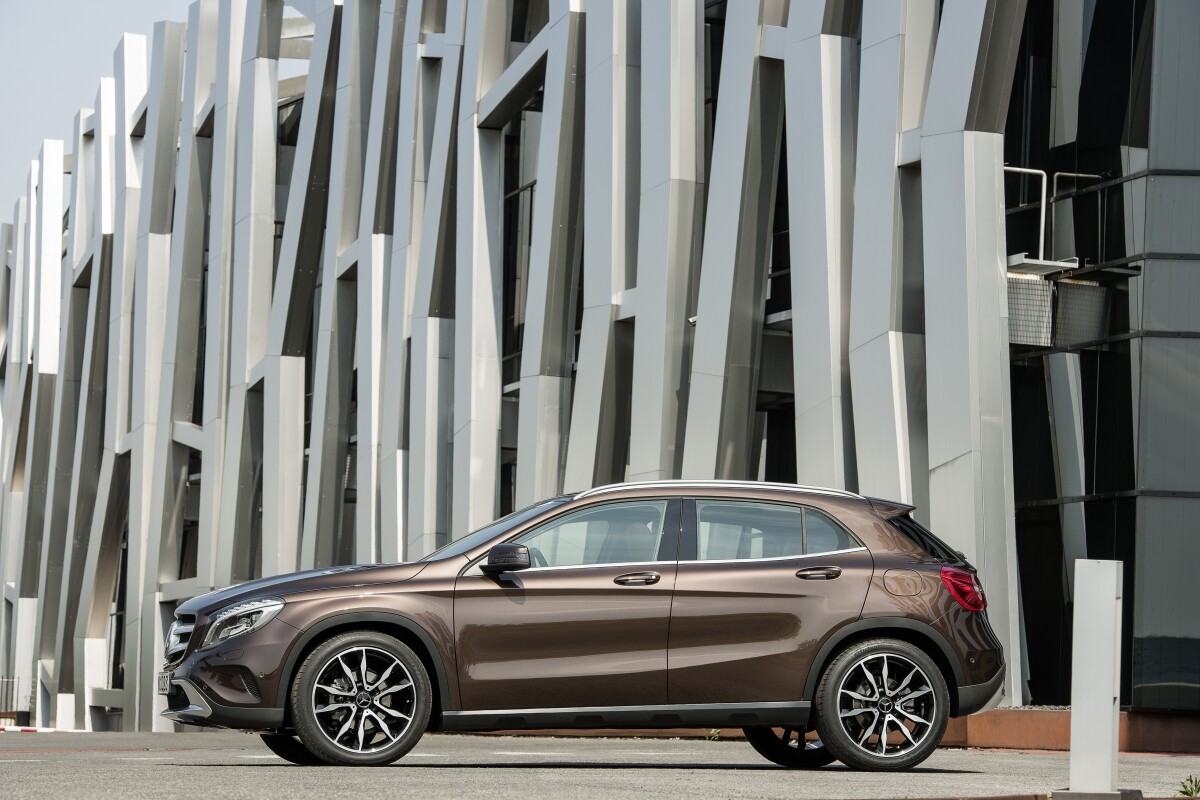 The Mercedes GLA-Class becomes the brand's smallest crossover