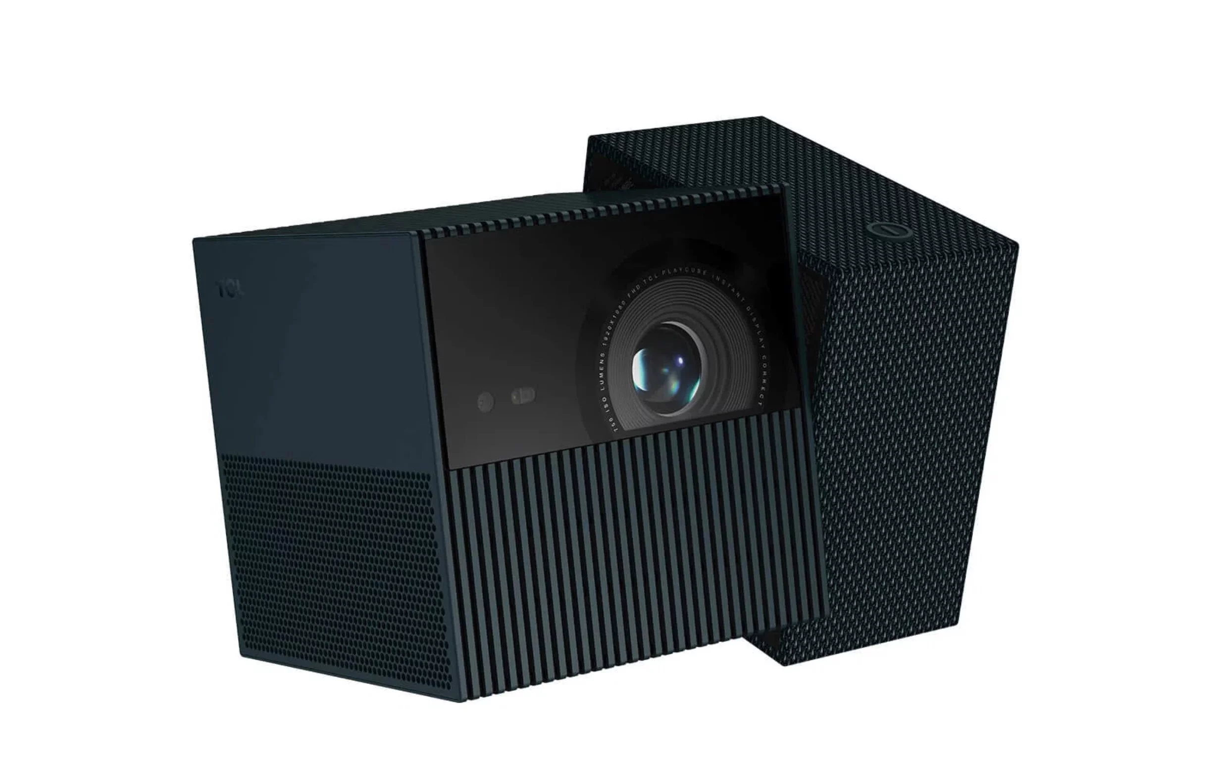 The PlayCube measures 5.9 x 3.8 x 3.8 inches, and tips the scales at 2.7 lb, so shouldn't take up too much room in the trunk on the way to camp