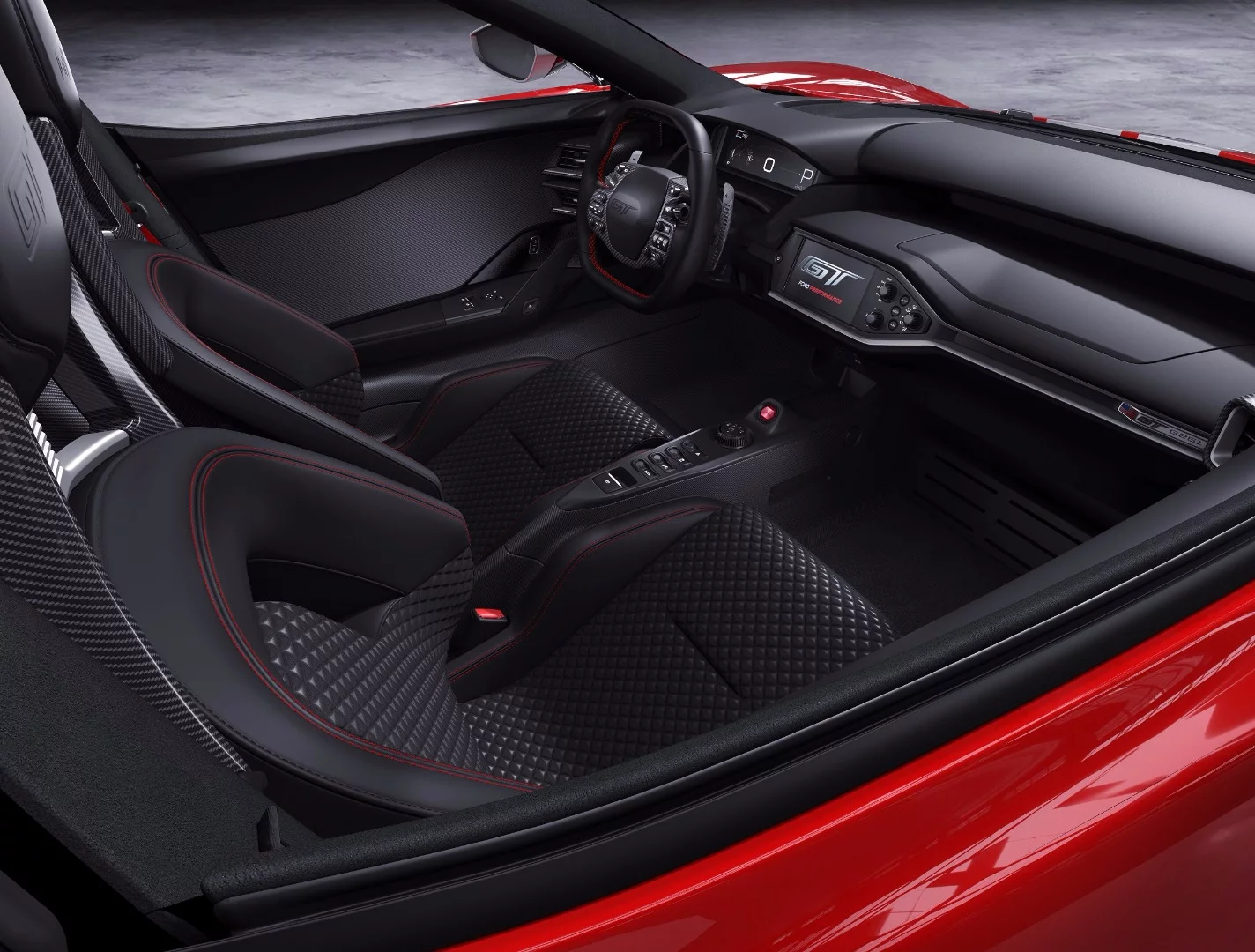 Inside the 2018 Ford GT '67 Heritage