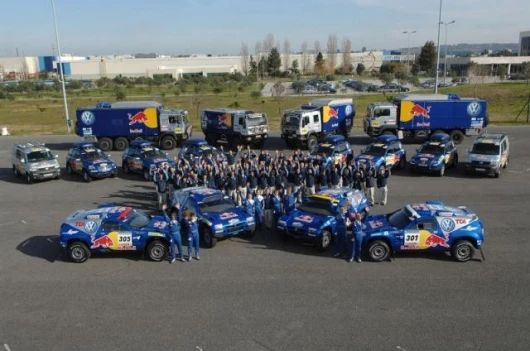 The huge VW works effort