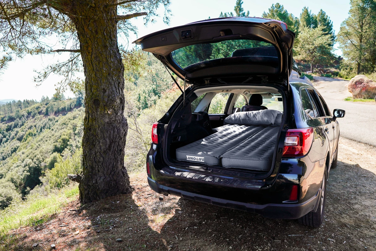 Luno Life offers a more tailored solution to the camping mattress thrown on your flat-folding seats