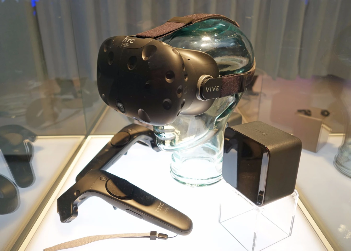 The HTC VIve already ships with its own controllers