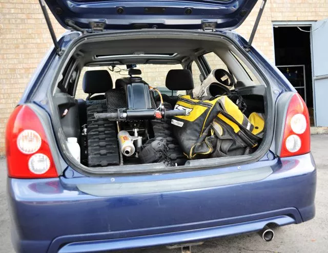 The DTV (Dual Tracked Vehicle) Shredder