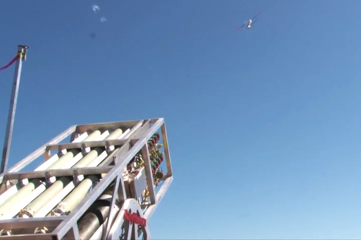 ONR has been conducting demonstrations of the LOCUST project for swarming UAVs