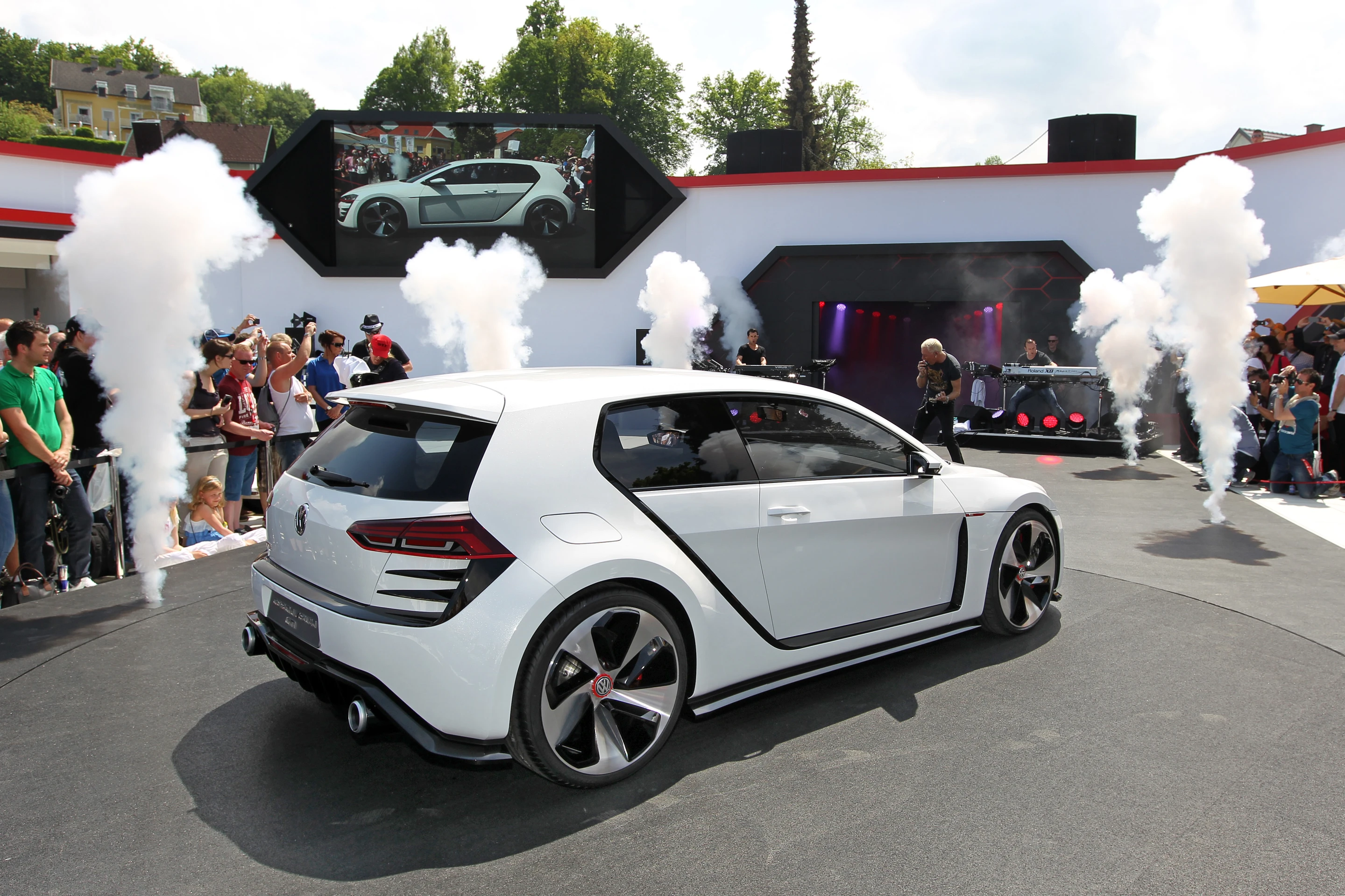 The Design Vision GTI was unveiled this week as part of the Worthersee Design Festival in Reifnitz, Austria