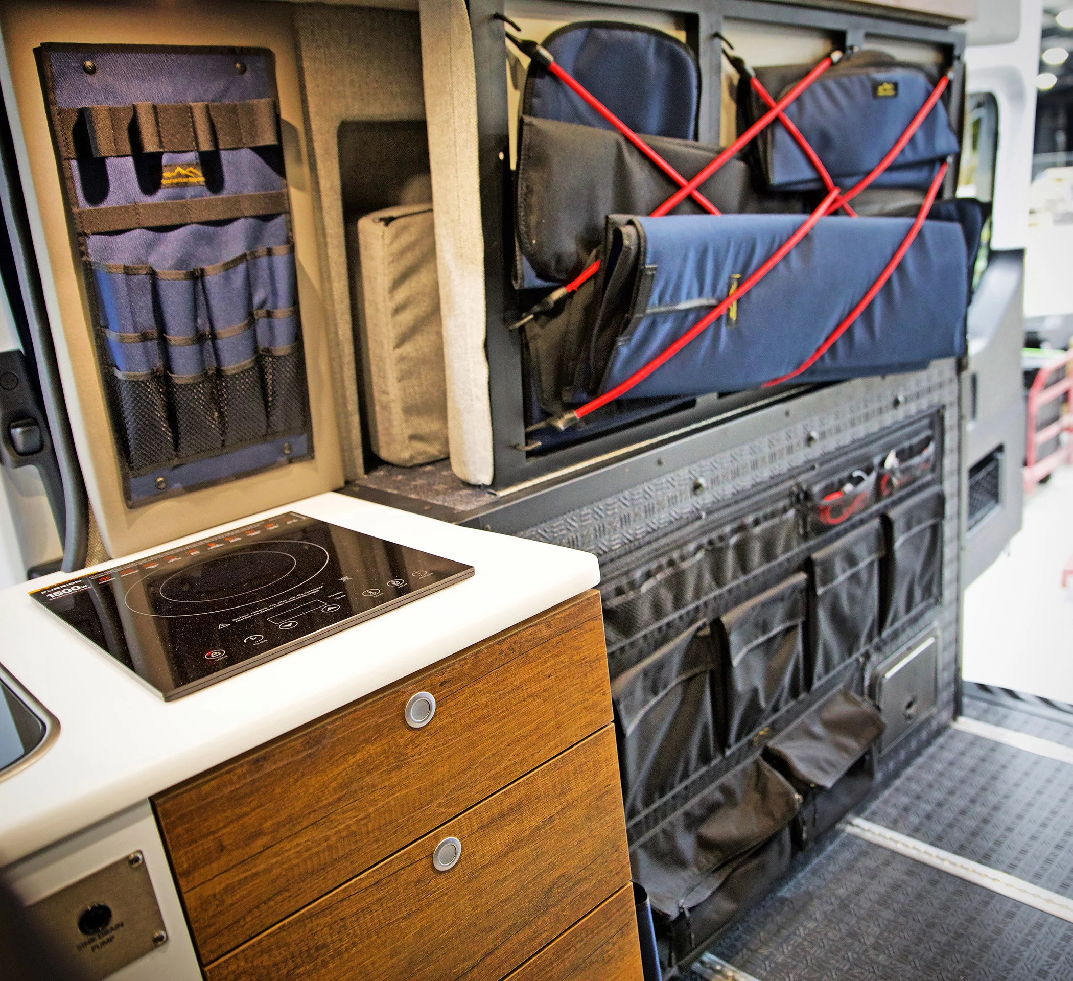 The big addition inside is the series of soft pack organizers from Overland Gear Guys