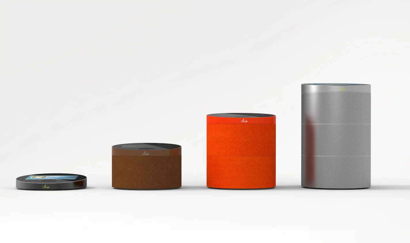 Olive is developing a stackable speaker for the ONE