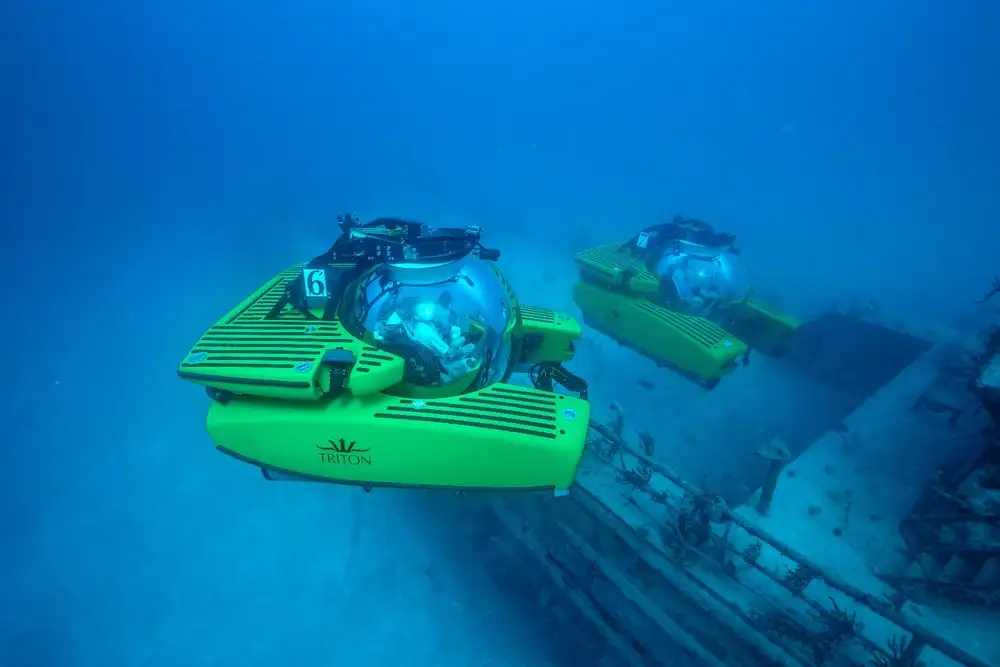 For comparison sake, an older Triton submarine - not quite as stylish as the Project Neptune
