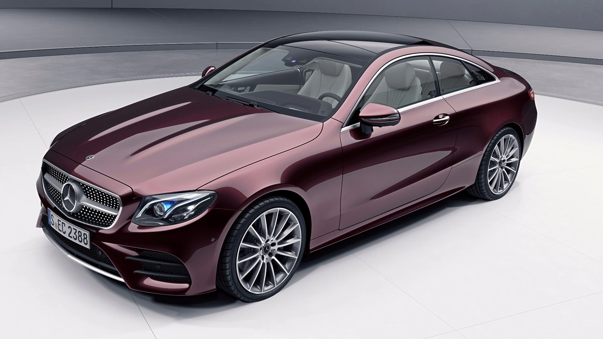 The Mercedes-Benz E-Class Coupé will benefit from a new four-cylinder engine that is combined with a 48-volt electrical system