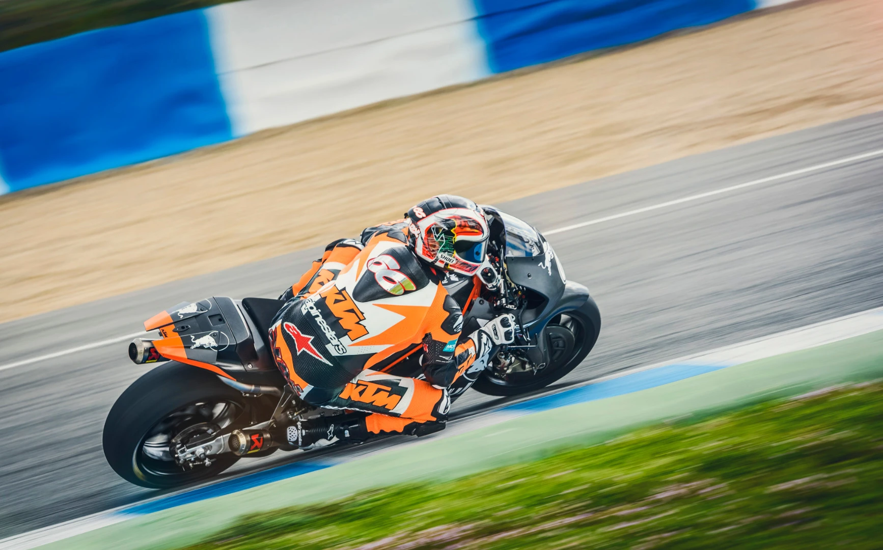 KTM Factory Racing, RC16 with test rider Alex Hofmann
