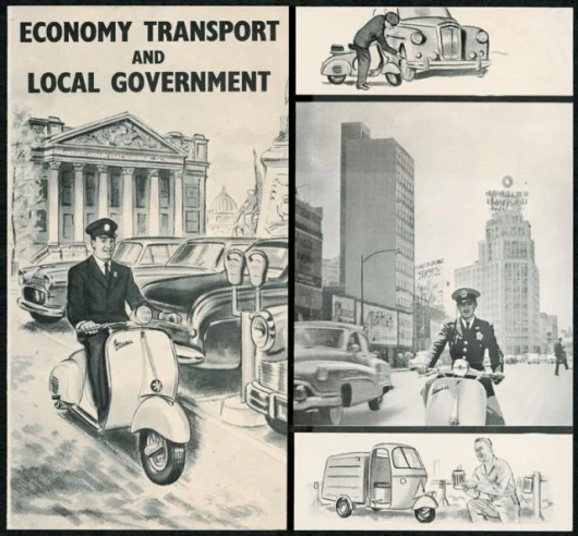 1956 Australian Vespa advert