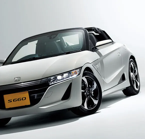 The S660 is powered by a turbo-charged three-cylinder engine